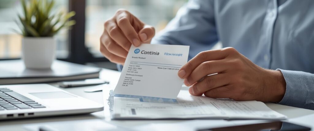 2. Streamlined Expense Management with Continia's Smart Receipt Processing