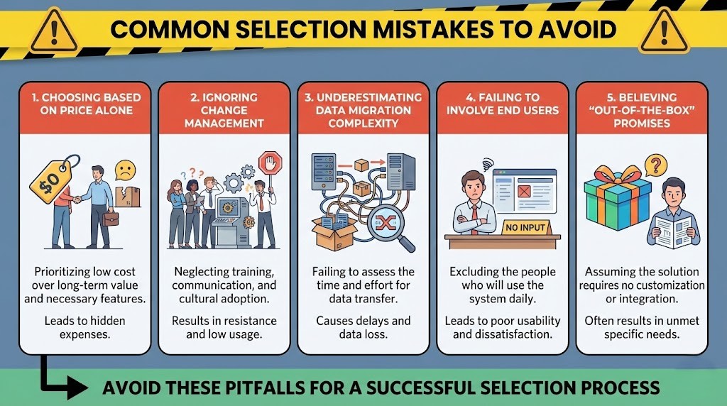 Common Selection Mistakes to Avoid