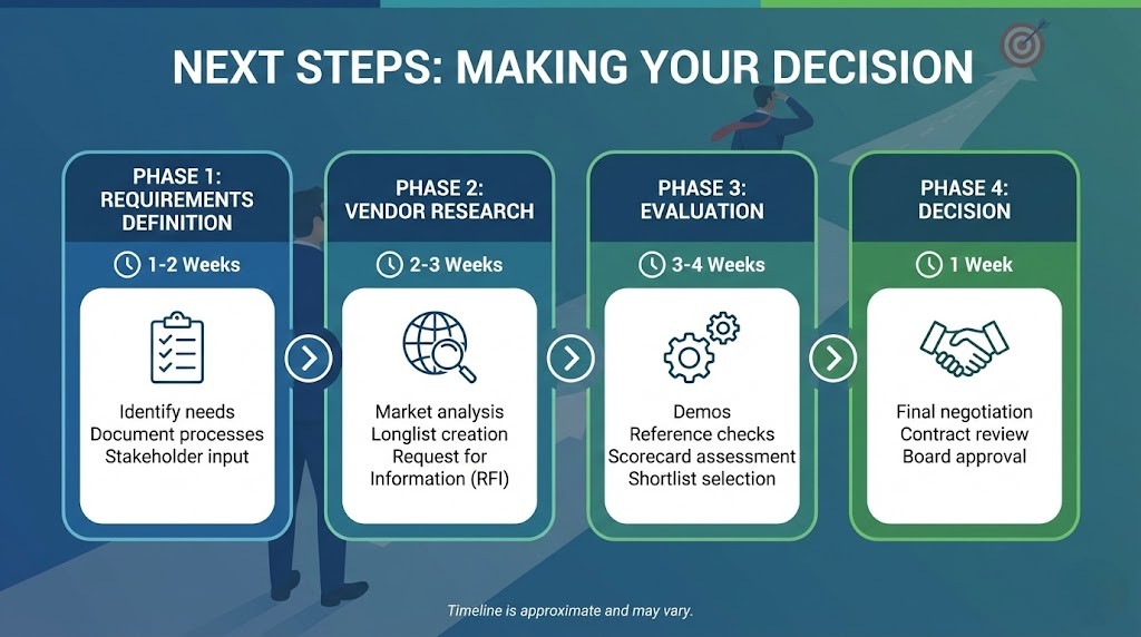 Next Steps Making Your Decision